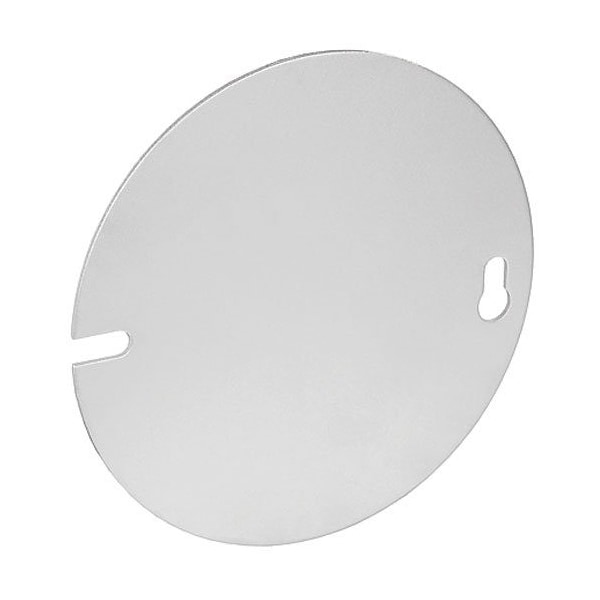 Southwire Electrical Box Cover, Round, Galvanized Steel, Flat Cover 54C1-R - main